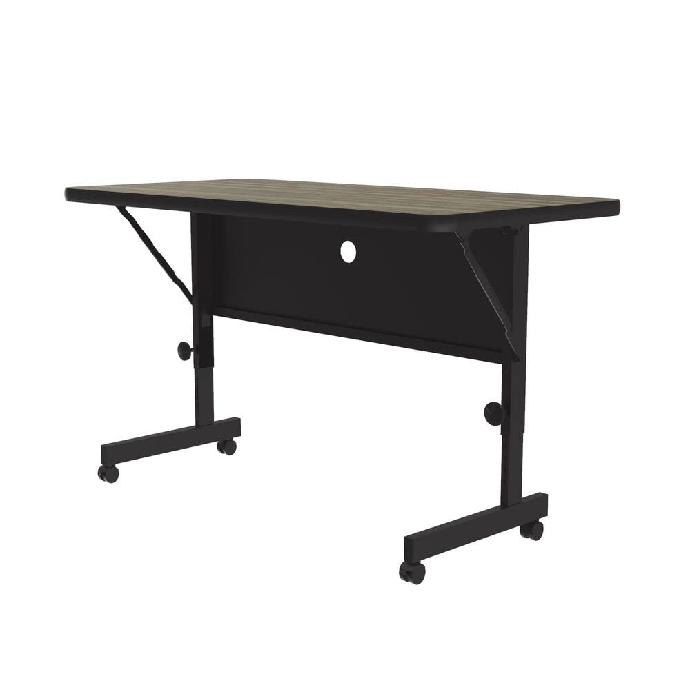 24"x48" Height Adjustable Flip Top Training Table E33587