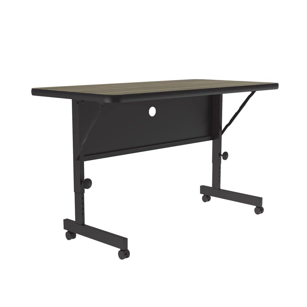 24"x48" Height Adjustable Flip Top Training Table E33587