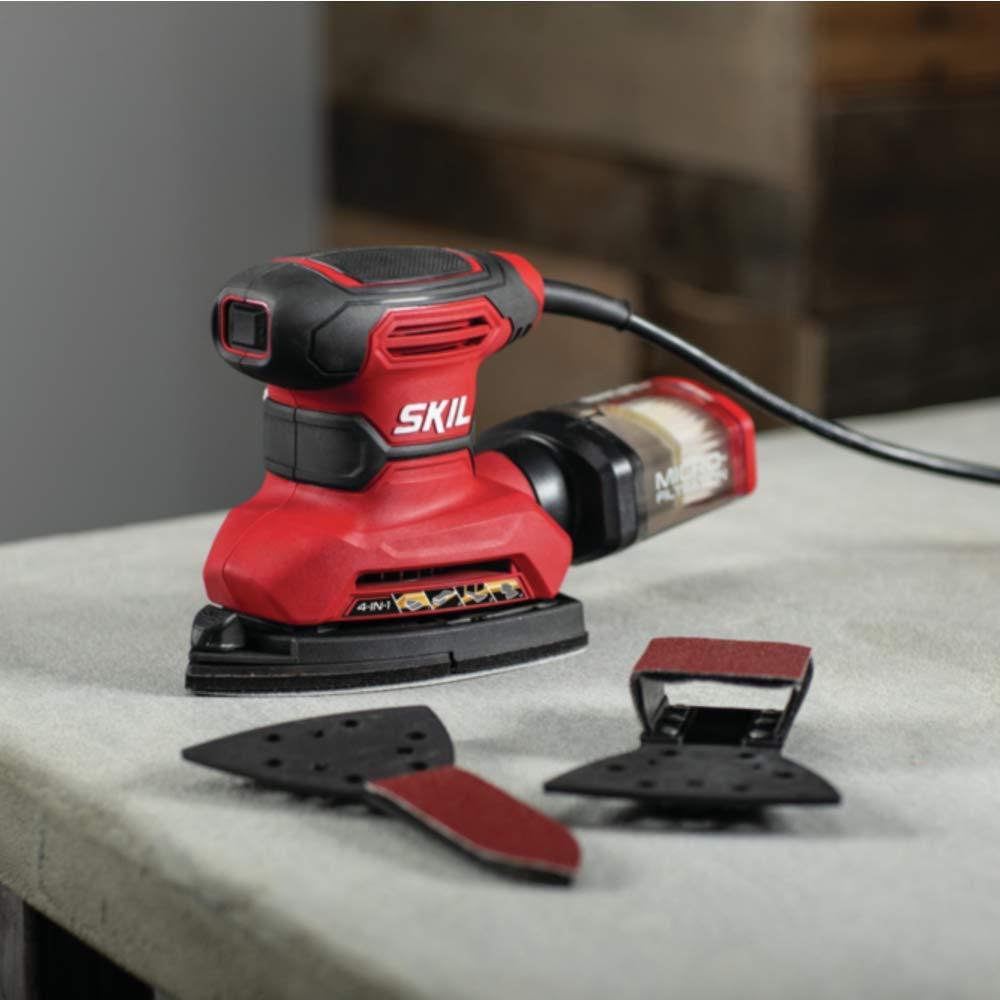 Corded Multi-Function Detail Sander with 12pc Sanding Sheet K4519