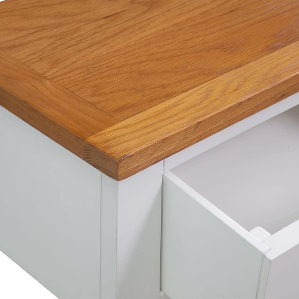 Solid Oak Wood Console Table G71964