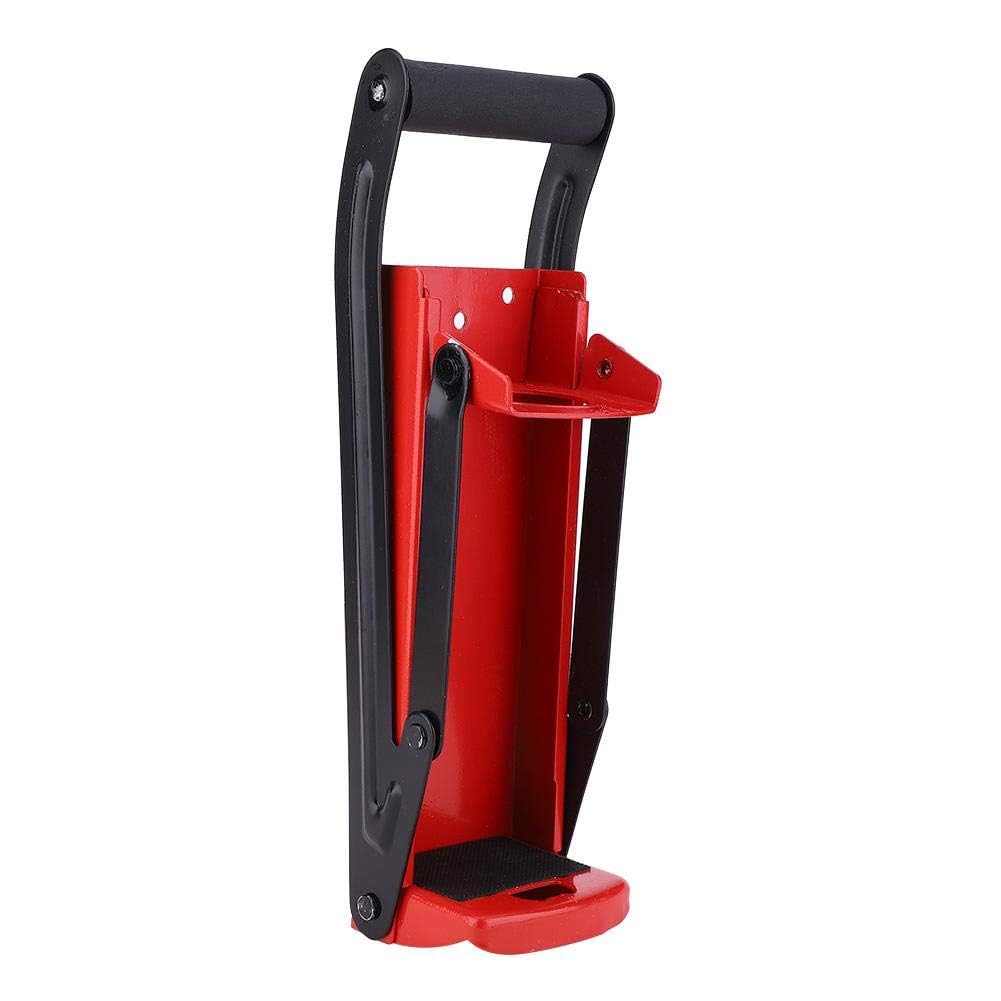 500ML Red Steel Can Crusher with Opener Y846236