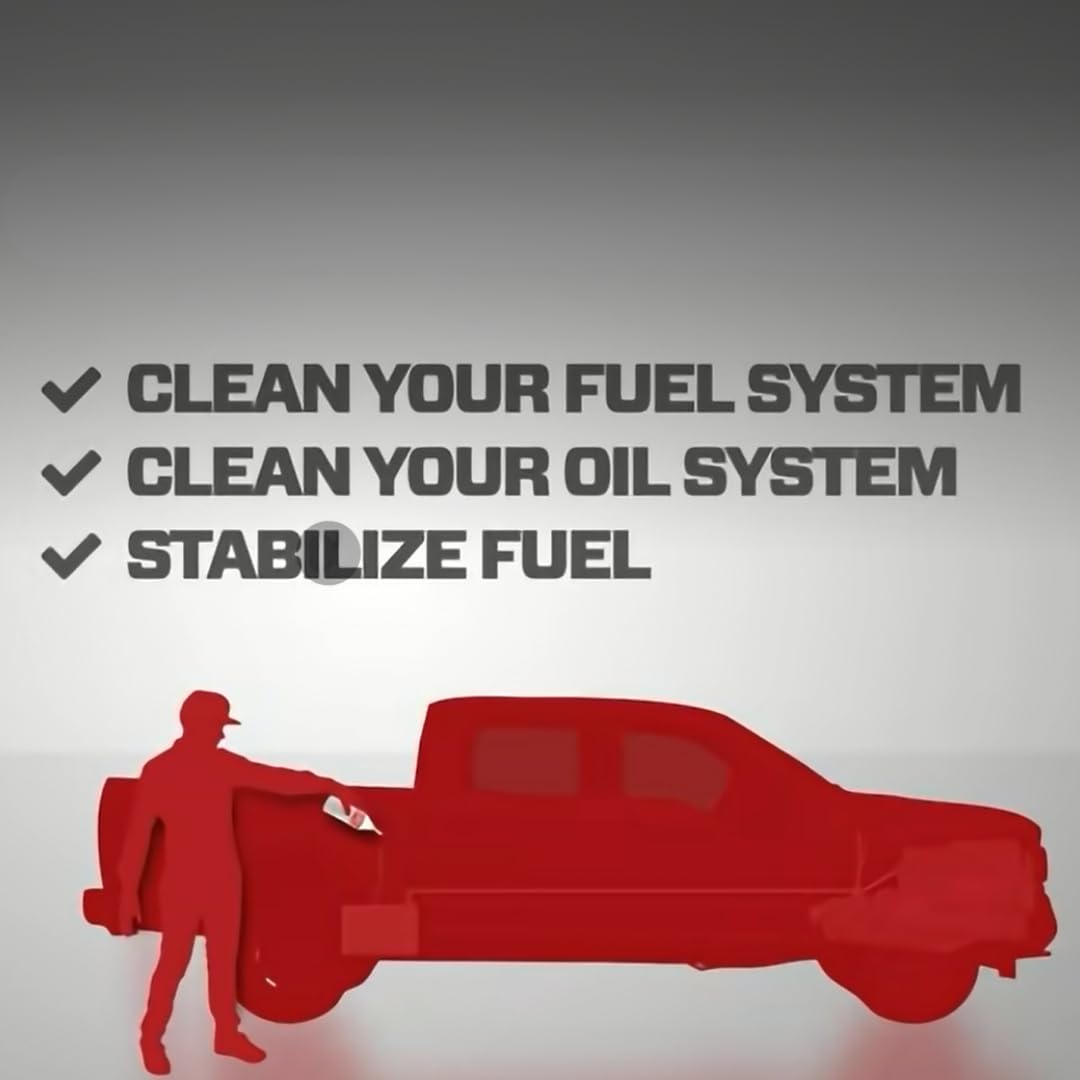 20 oz Pack of 3 Fuel System Cleaner and Stabilizer I65829