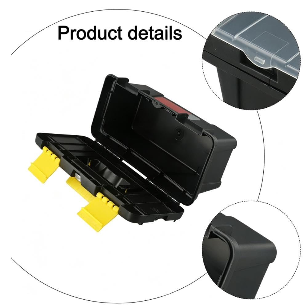 10-Inch Two-Layer Plastic Toolbox with Reinforced Handle R826