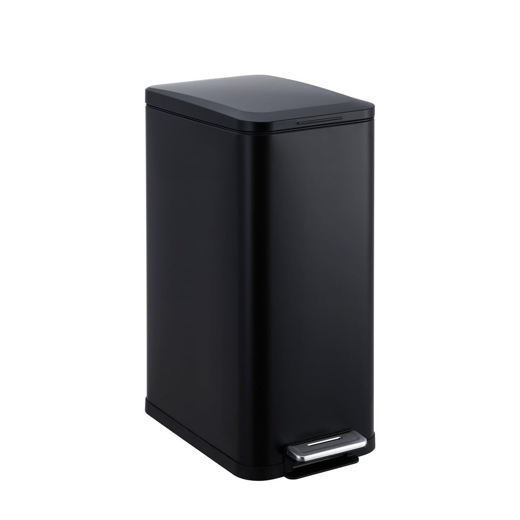 50L Stainless Steel Step Trash Can with Lid U699218