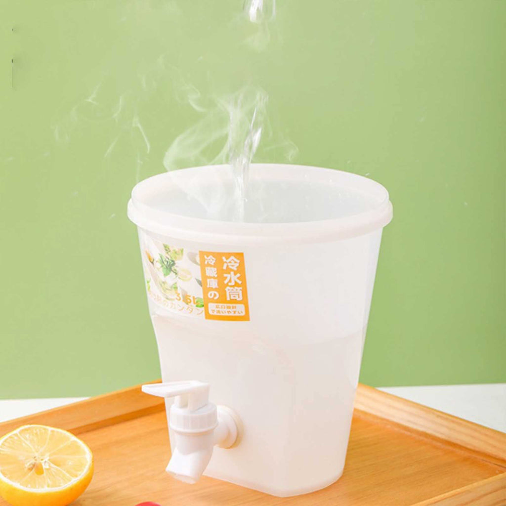 3.5L Plastic Water Dispenser with Lids & Faucet X686