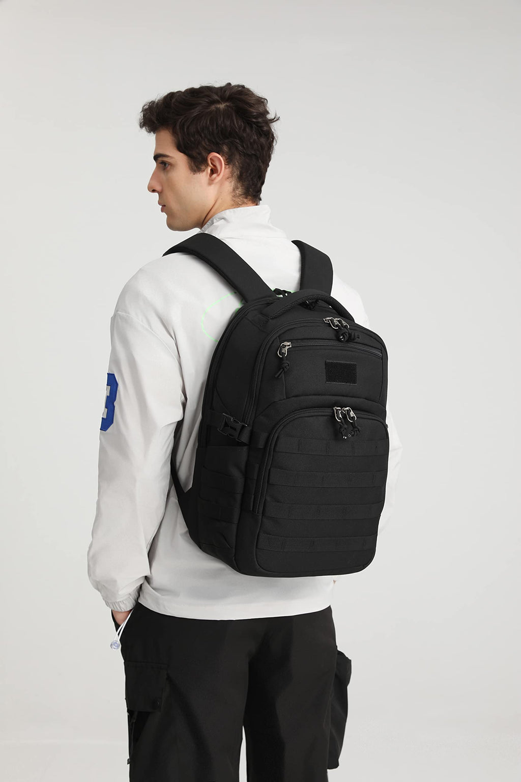 Black Small Tactical Backpack X4708