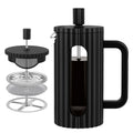 French Press Coffee Maker 12OZ Borosilicate Glass X741