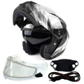 Full Face Snowmobile Helmet with Heated Shield P389613