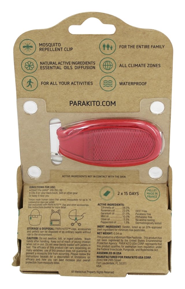 Mosquito Repellent Refillable Clip + 2 Pellets R36999