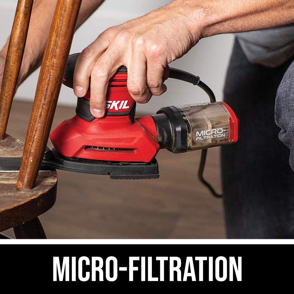Corded Multi-Function Detail Sander with 12pc Sanding Sheet K4519