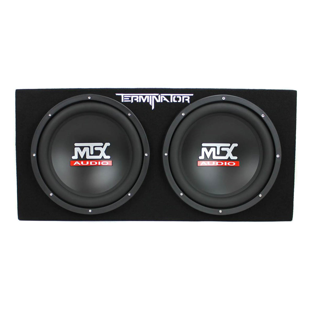 12" 1200 Watt Car Subwoofer Enclosure with Amplifier & Wiring Kit C8900