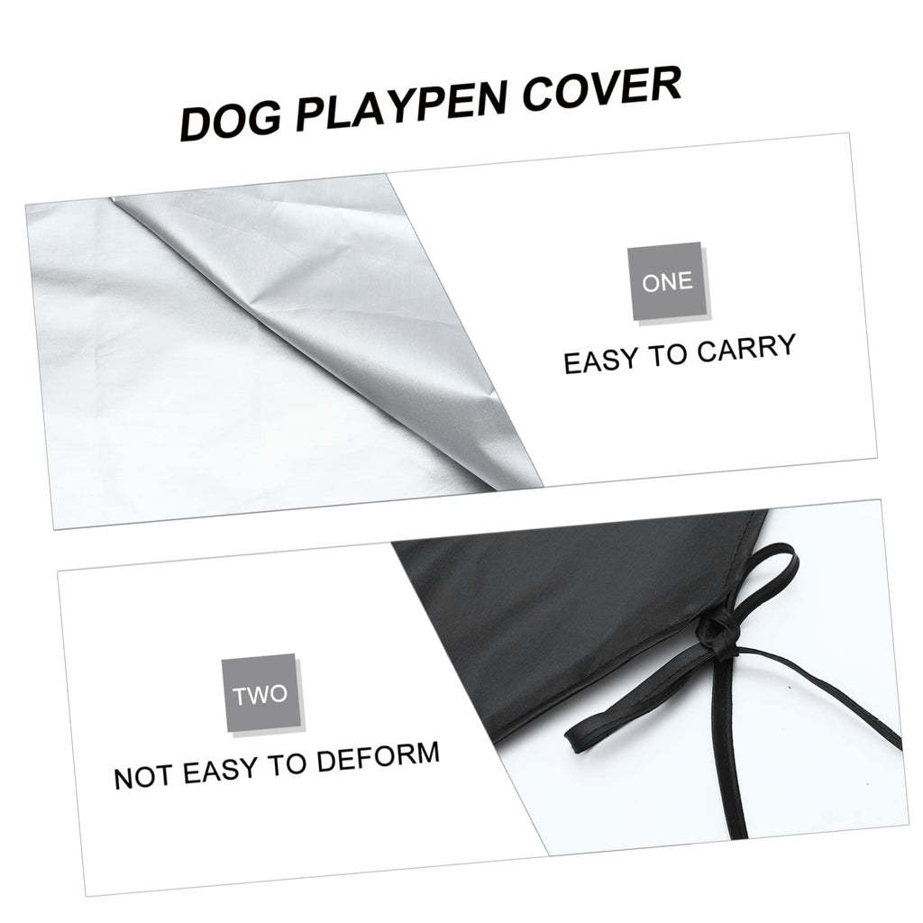 2pcs Heavy Duty Oxford Dog Crate Cover O620581