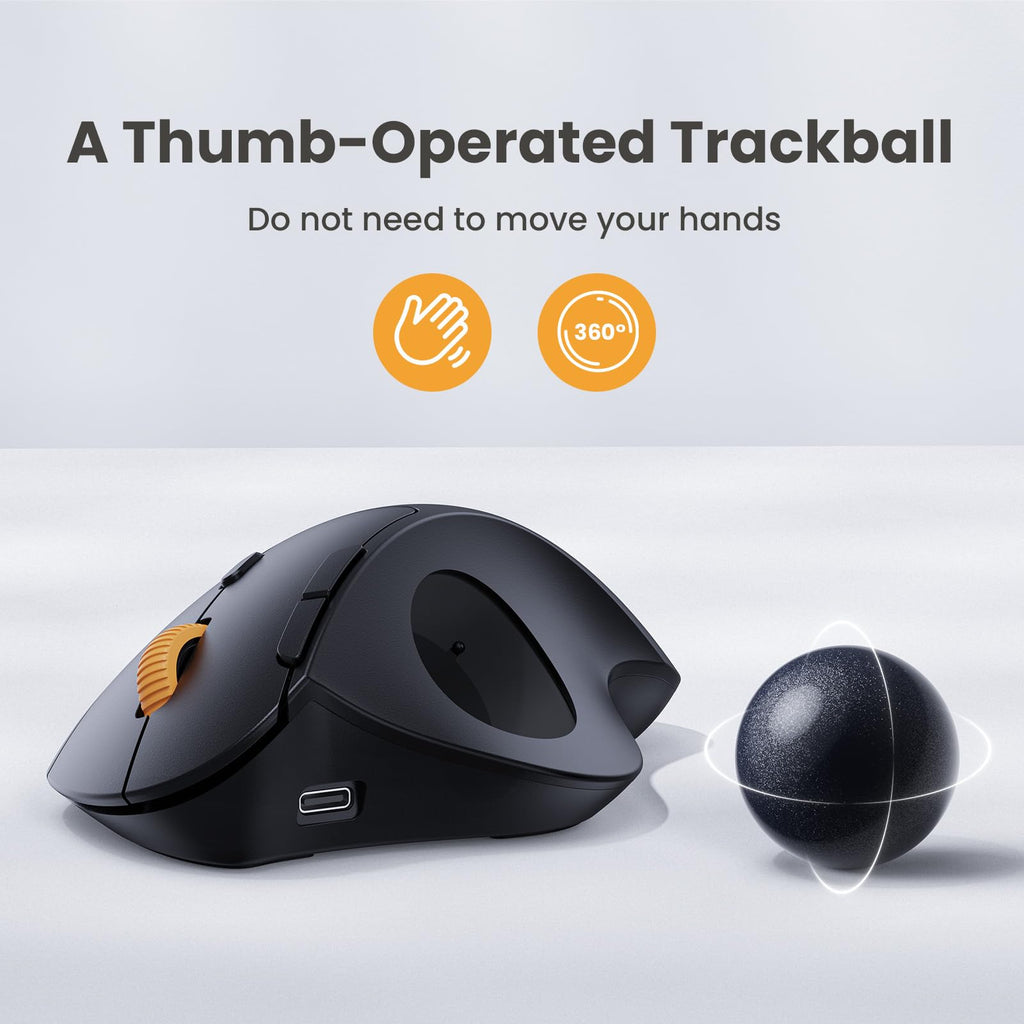Wireless Bluetooth Trackball Mouse K6778
