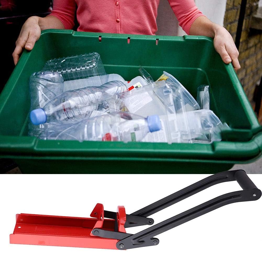 500ML Red Steel Can Crusher with Opener Y846236