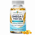 Wild Alaskan Fish Oil 2000mg Omega-3 120 Veggie Softgels D488524