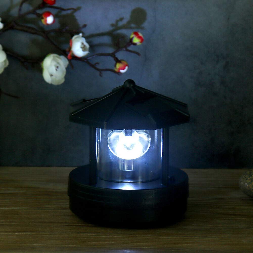 Waterproof Rotating LED Lighthouse Light W57174