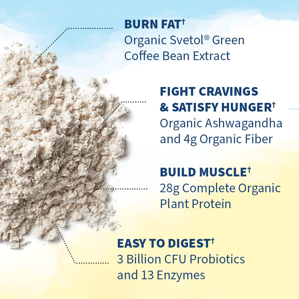 Organic Vegan Protein Powder Vanilla 10 Servings E630