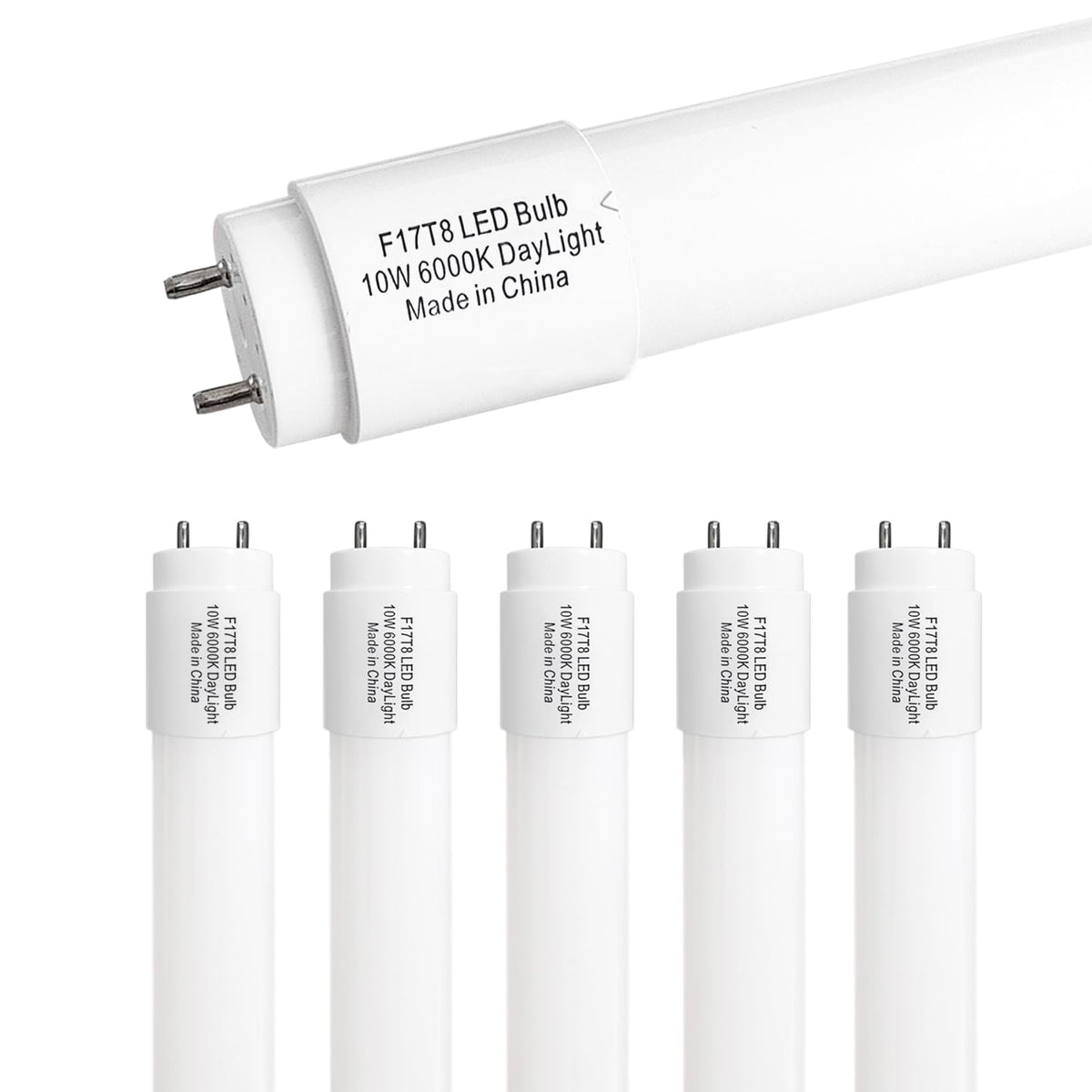 24 Inch 10W LED Tube Light Bulb 6 Pack I9898