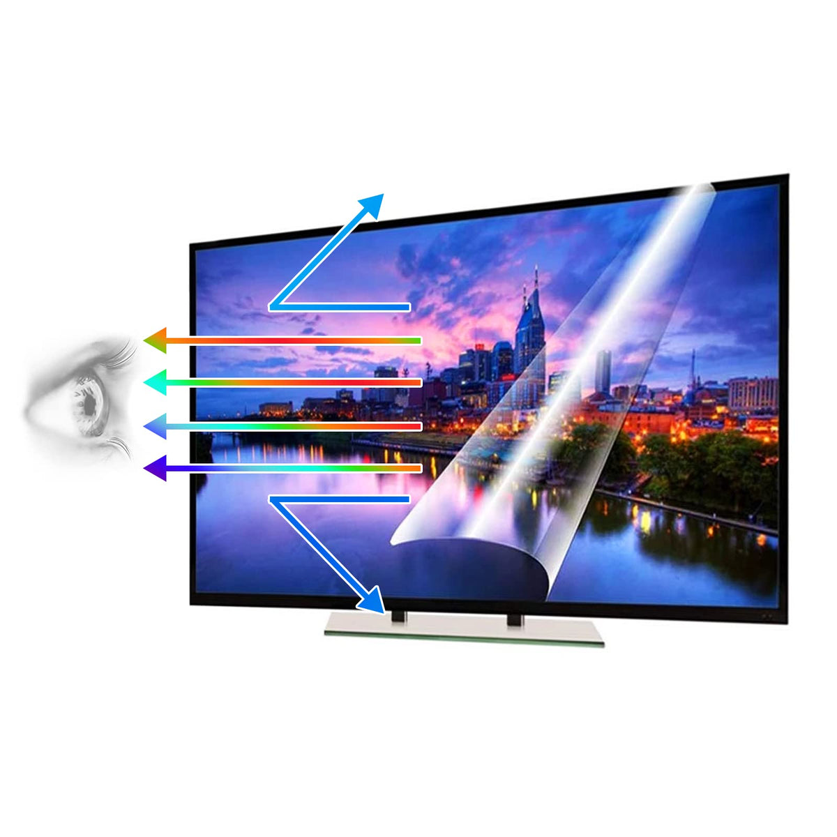 Anti-Glare Screen Protector for 40/42/43 Inch TV Y6828