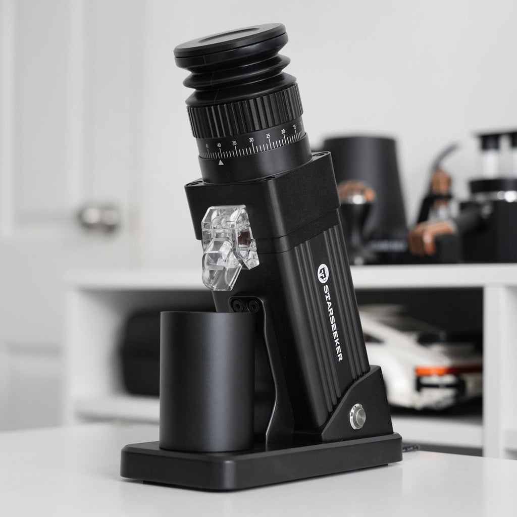 Electric Coffee Grinder with 55mm Titanium Conical Burr E7803
