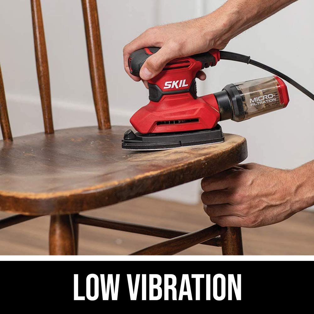 Corded Multi-Function Detail Sander with 12pc Sanding Sheet K4519