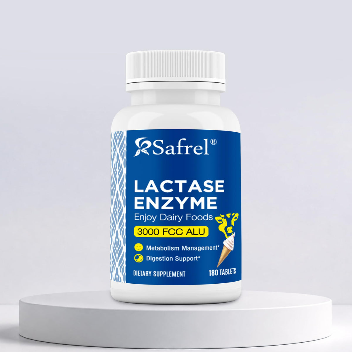 Unflavored Lactase Enzyme Tablets 180 Ct K349