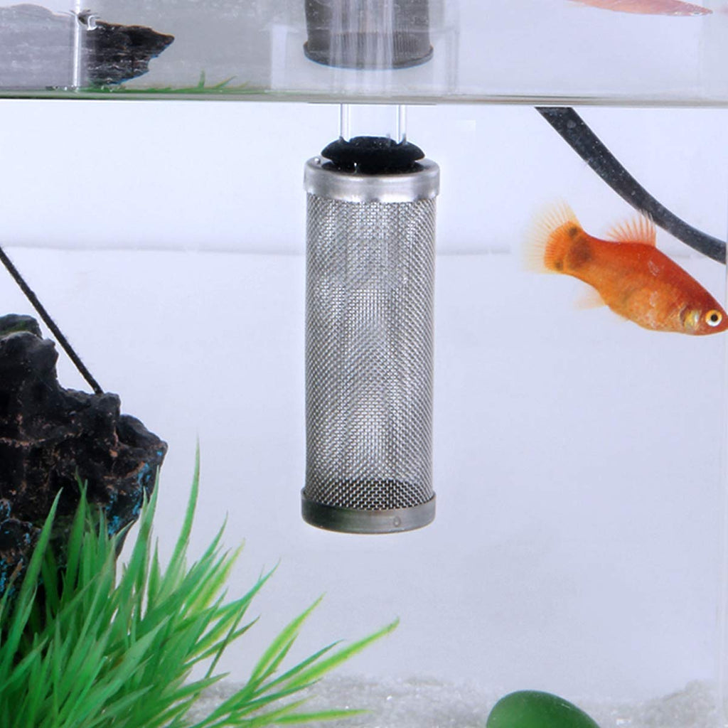 Aquarium Fish Tank Intake Strainer Stainless Steel 11mm S303