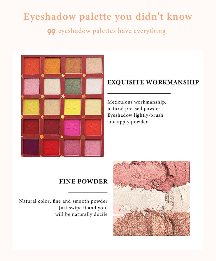 99 Colors Eyeshadow Palette T811326