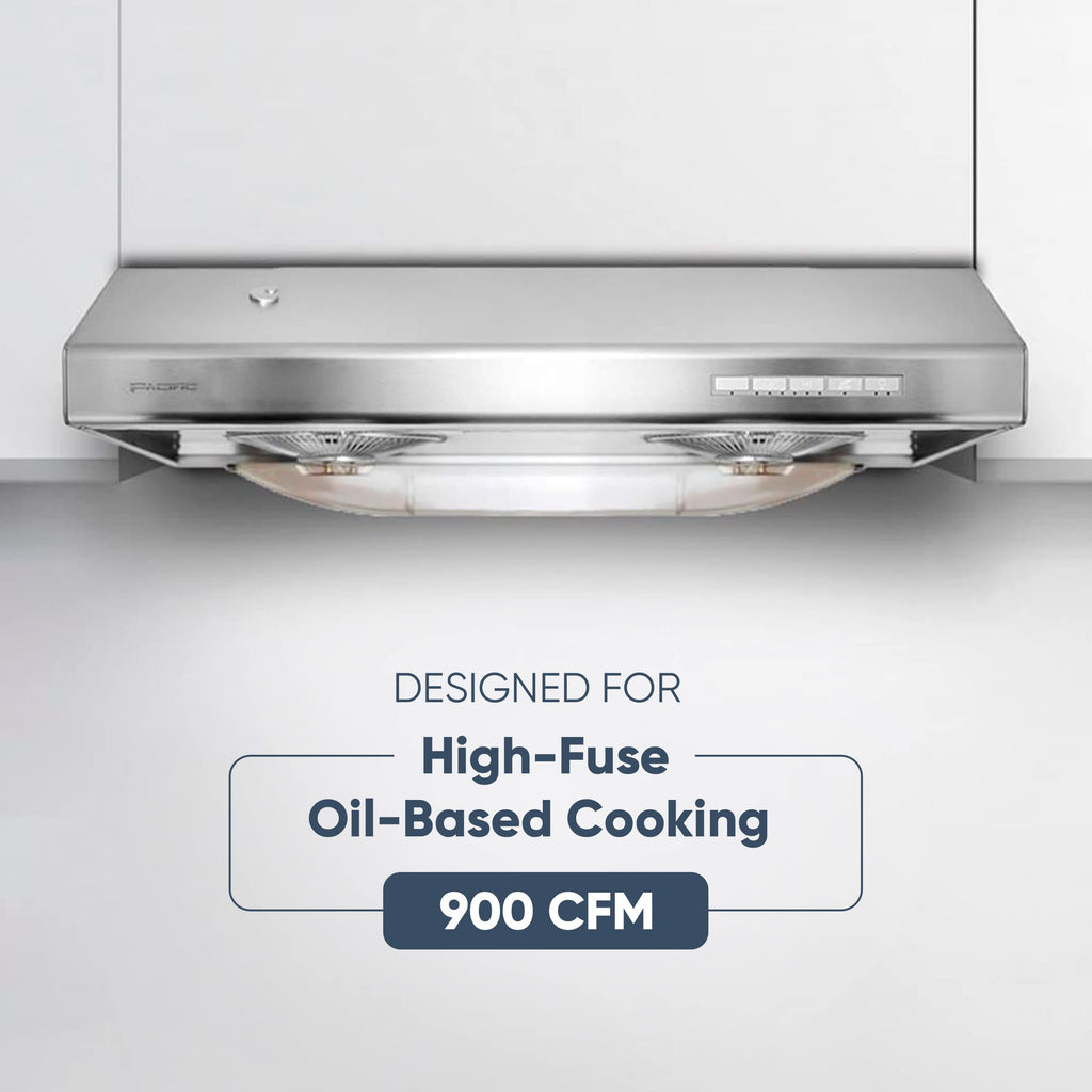 30 Inch 900 CFM Stainless Steel Under Cabinet Range Hood E239513