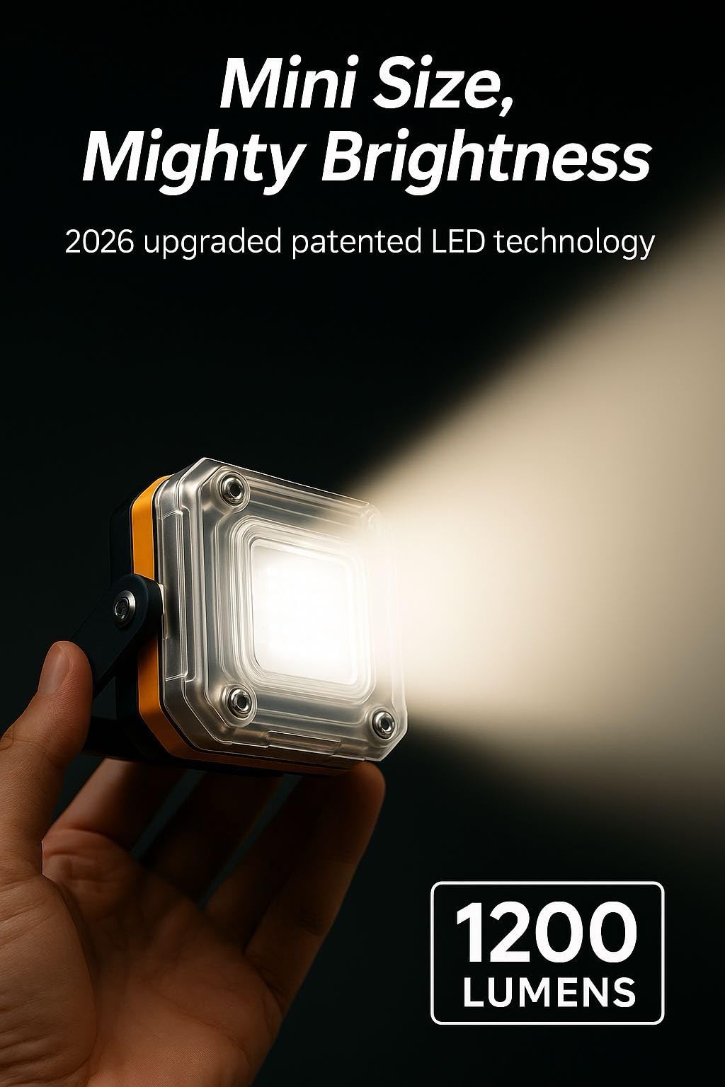 2 Pack Rechargeable LED Work Light C154731