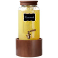 1 Gallon Glass Drink Dispenser D963896