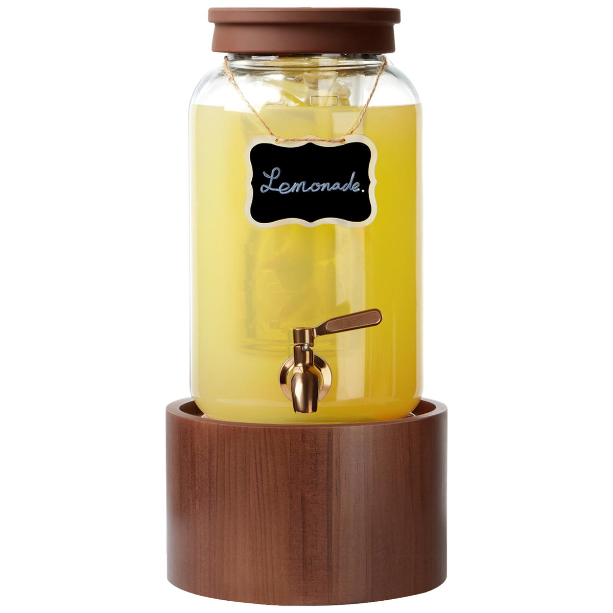1 Gallon Glass Drink Dispenser D963896