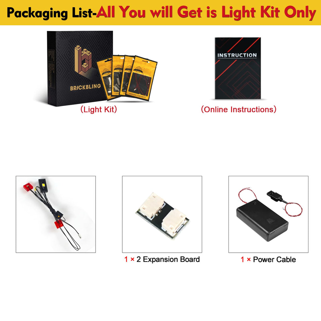 Light Compatible with Lego X642593