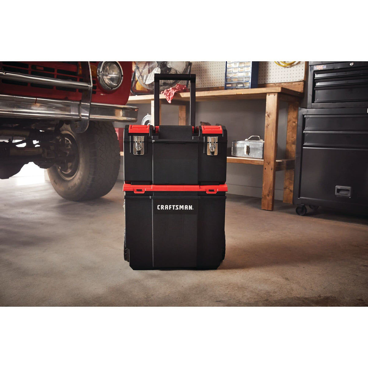 19-in. 3-in-1 Rolling Tool Box with Wheels D39734
