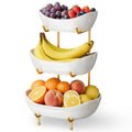 Ceramic 3 Tier Fruit Bowl R675