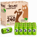 240 Count Plant Based Leak Proof Poop Bags F799055