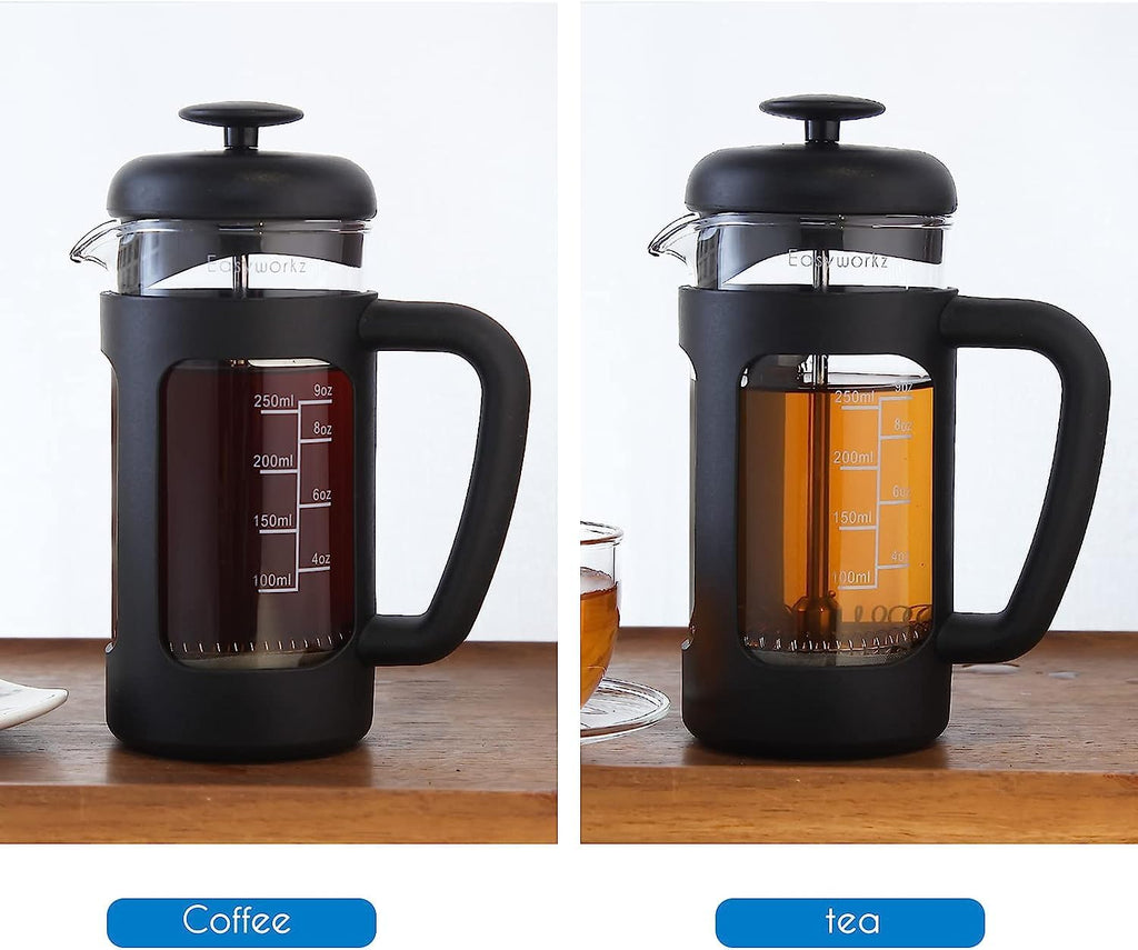 12 oz French Press Coffee Tea Maker with Measuring Spoon P523