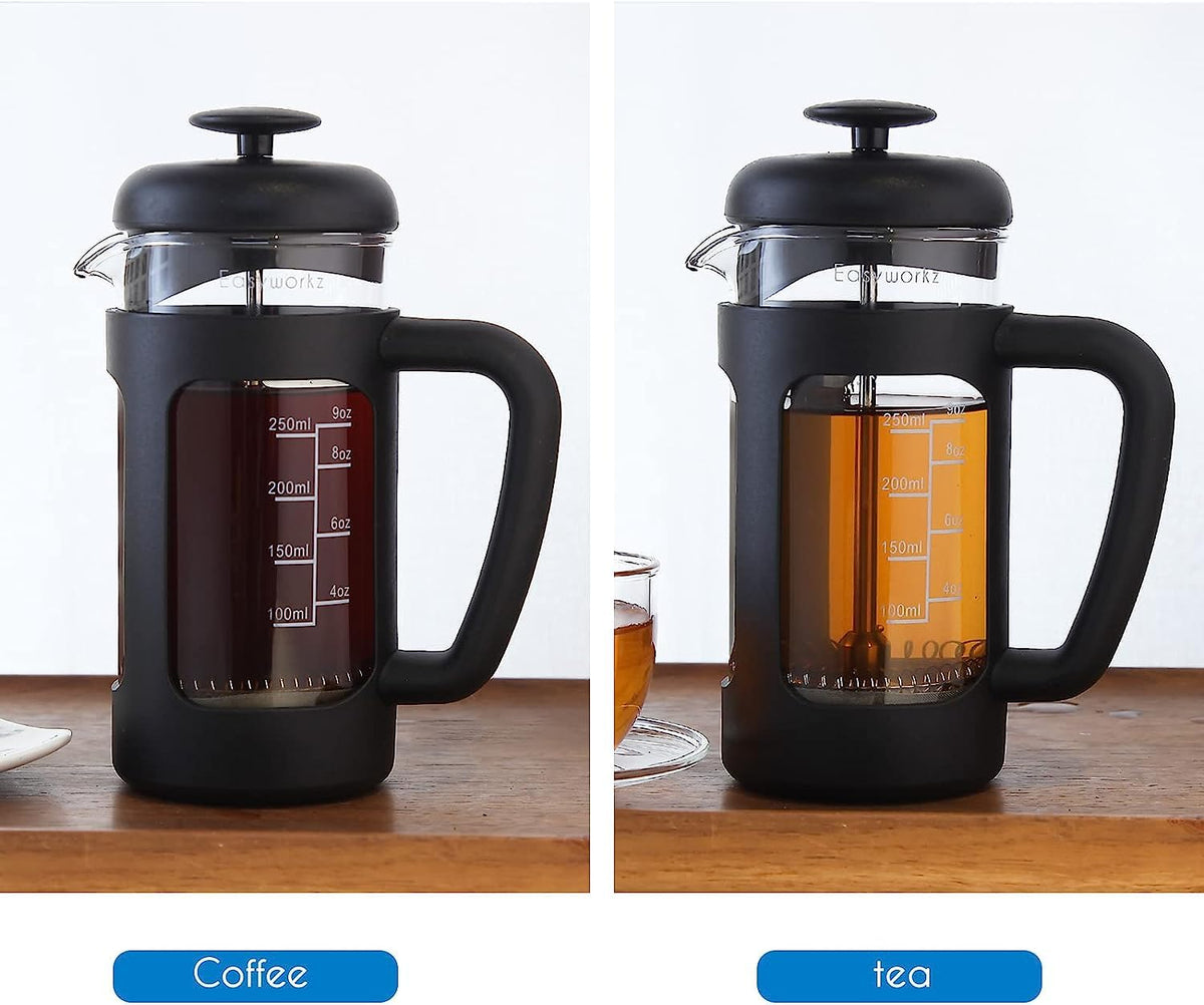 12 oz French Press Coffee Tea Maker with Measuring Spoon P523