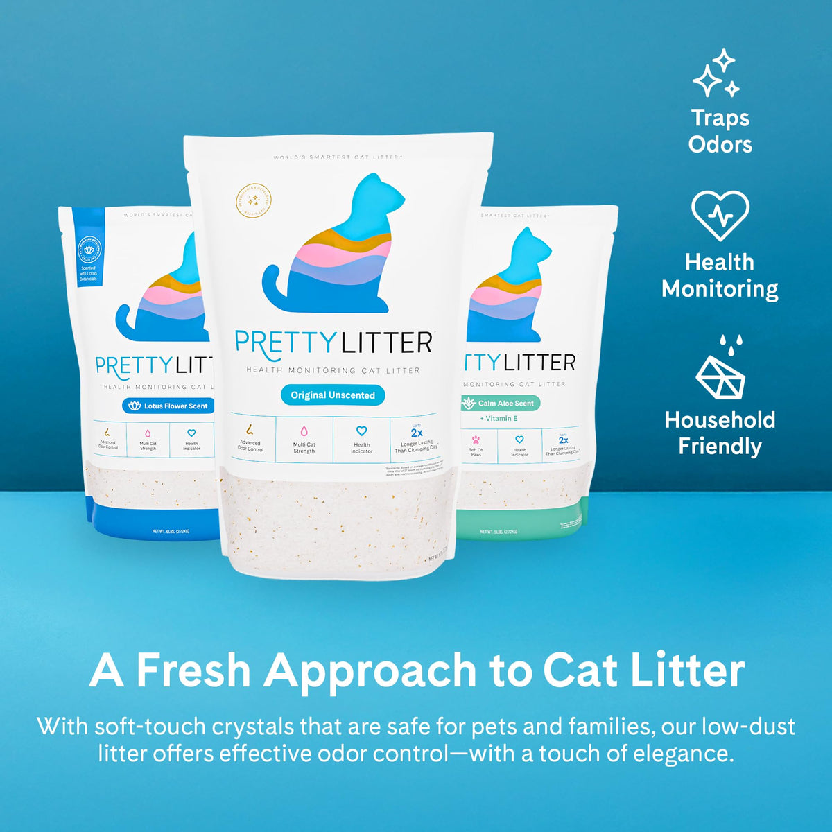 Health Monitoring Cat Litter 3-Pack O204501