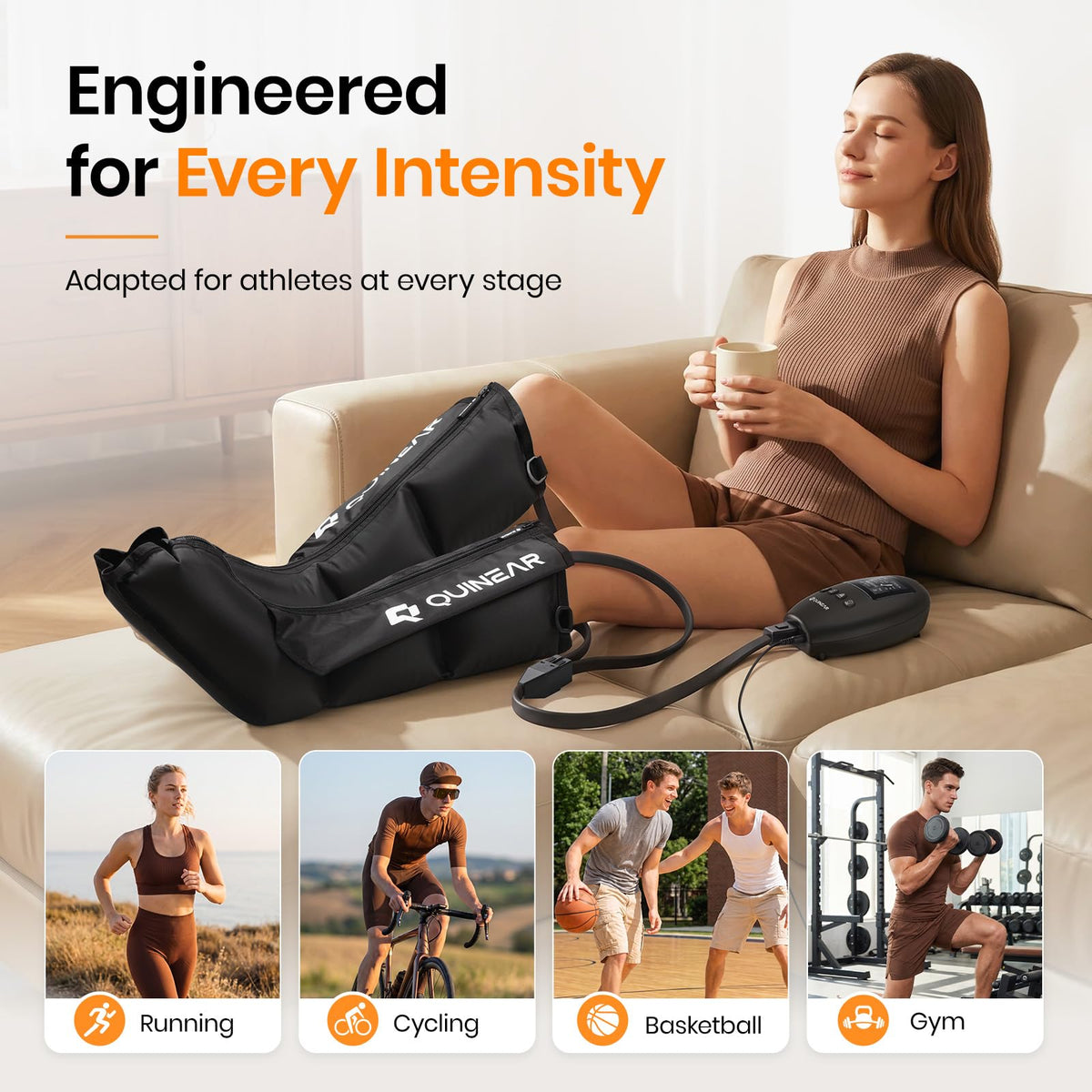 Air Compression Leg Recovery Boots Massager S168
