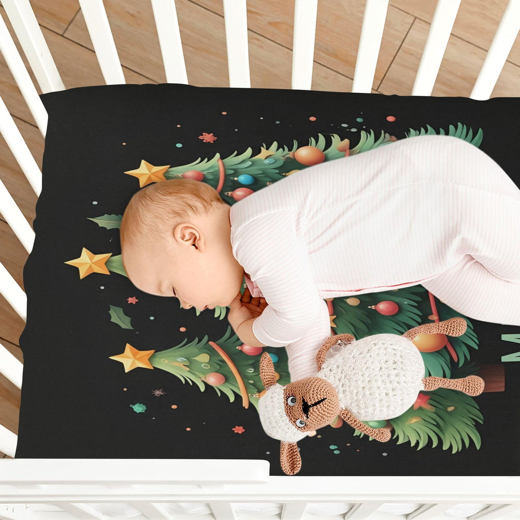 Soft Breathable Stretchy Microfiber Crib Sheets F7971