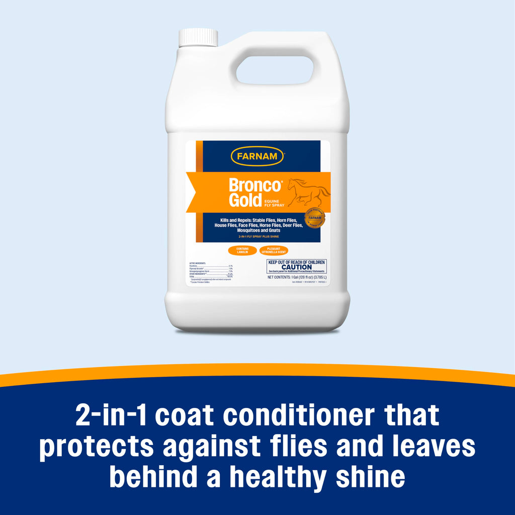 128 oz Horse Fly Spray and Coat Conditioner E653993