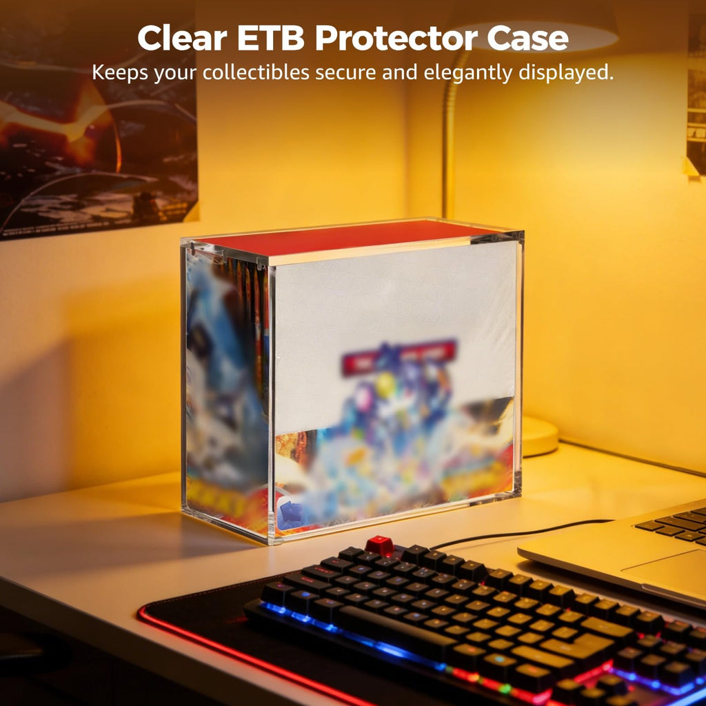 2 Pcs Acrylic Display Cases with Lid L56775