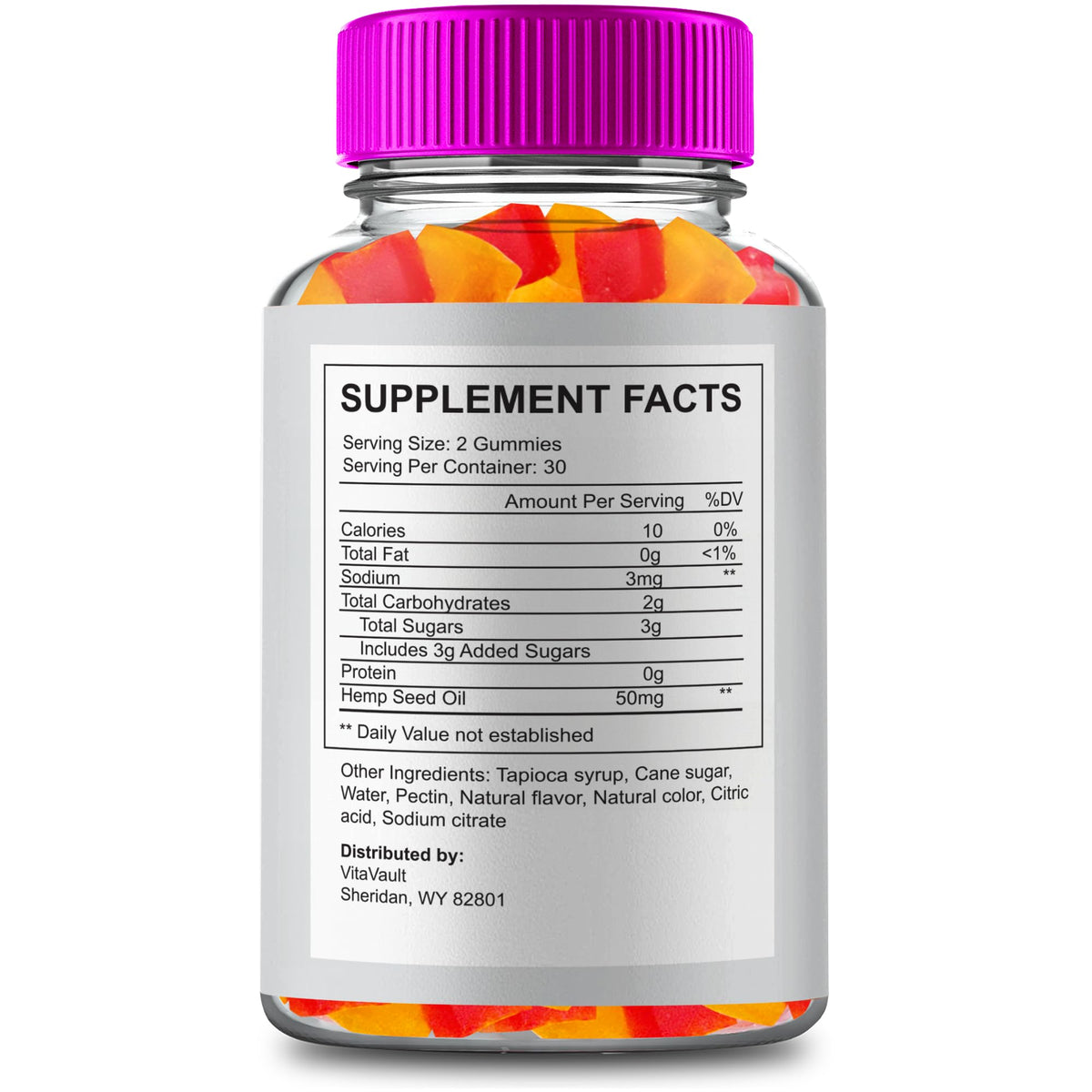Hemp Gummies 60 Gummies X451