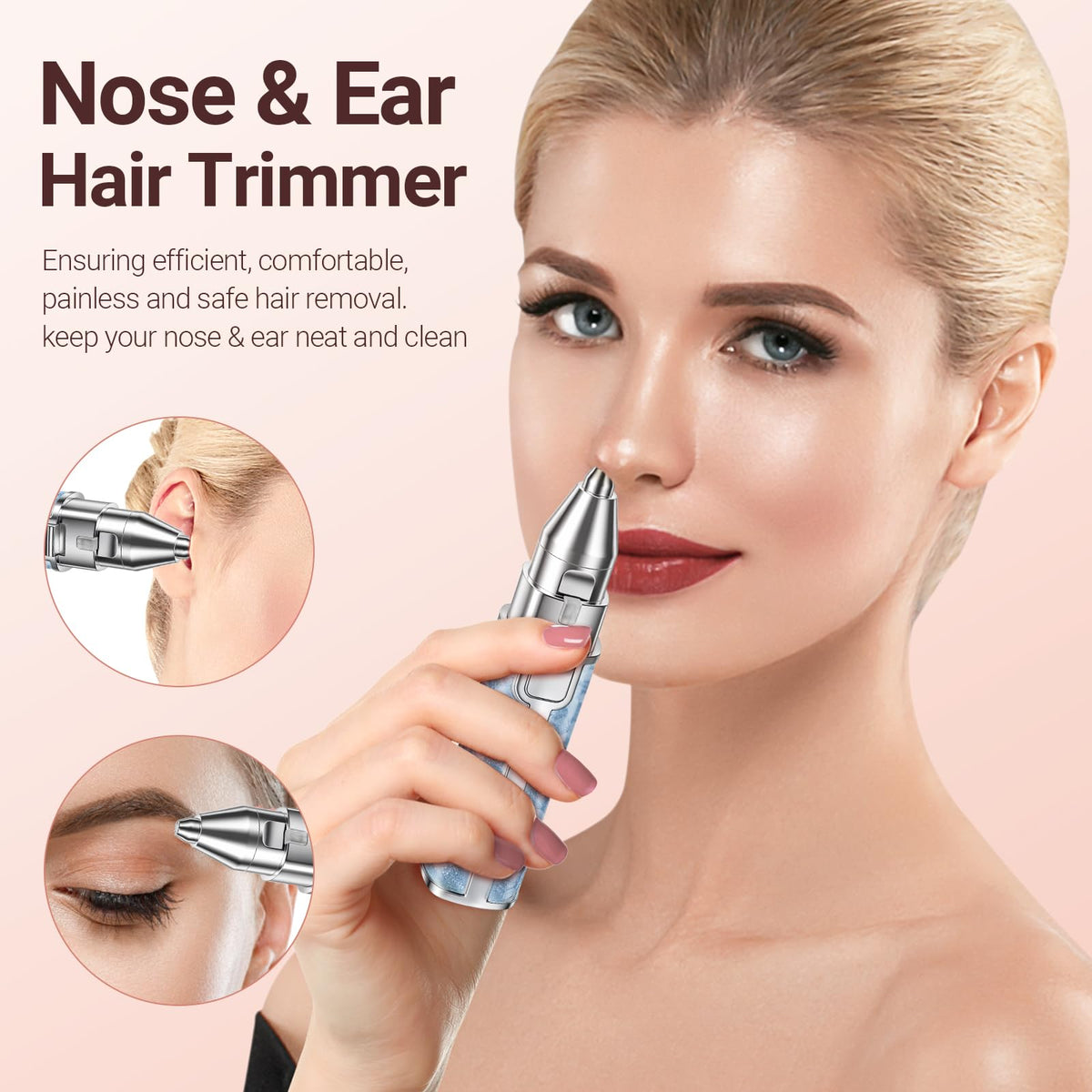 2-in-1 Nose & Eyebrow Trimmer Z96001