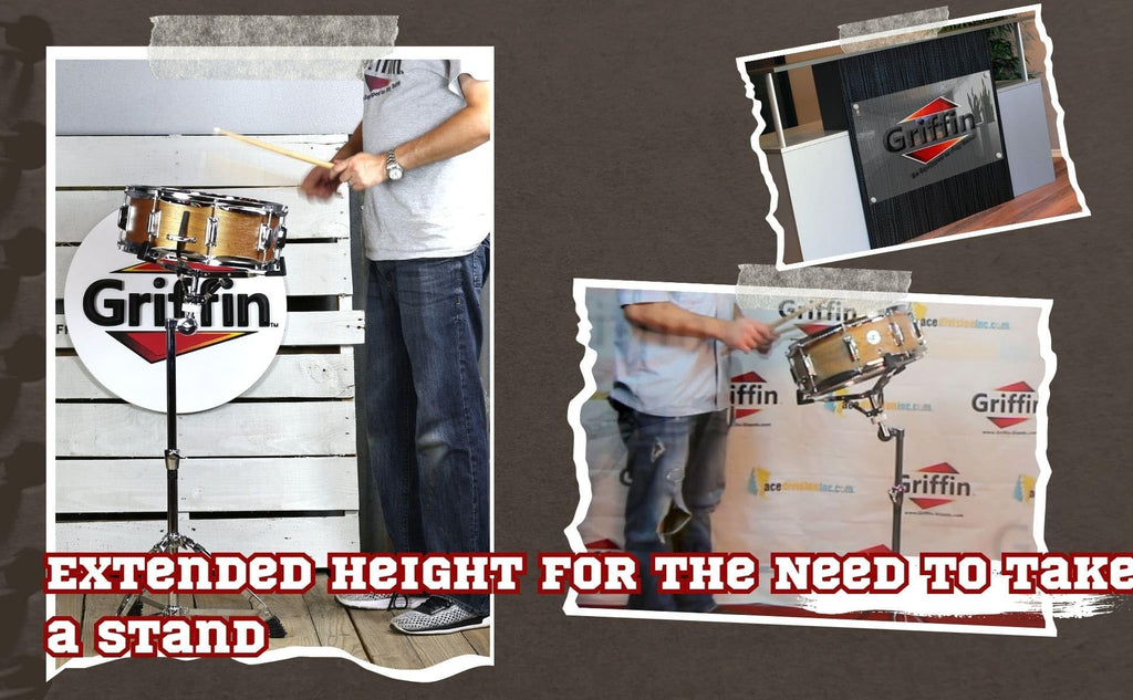 Tall Adjustable Snare Drum Stand Y723294