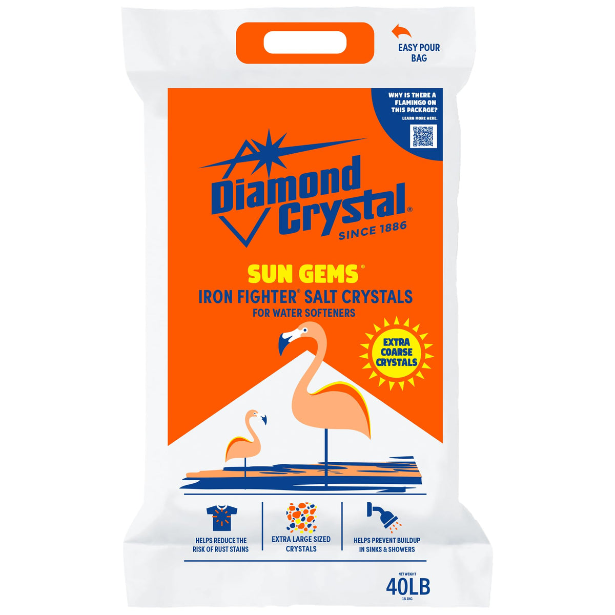 4 Pack Water Softener Salt, 40 Pounds Z555919
