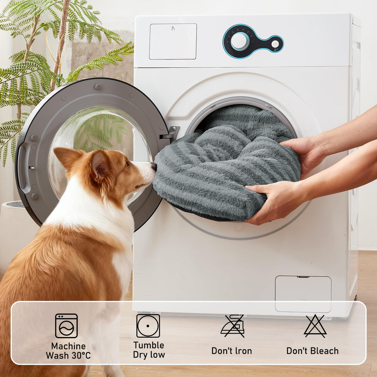 Washable Dog Bed J43460