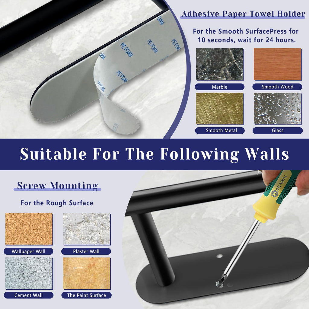 Self Adhesive Paper Towel Holder F44954
