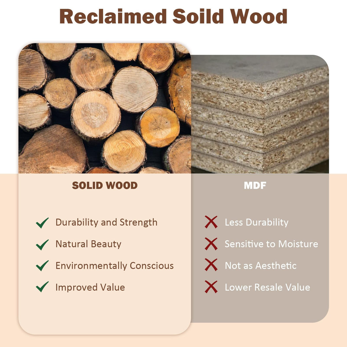 Solid Wood Bench with Storage Shelf O359670